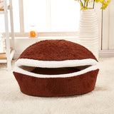 Removable cat litter dog kennel pet nest hamburger nest shell