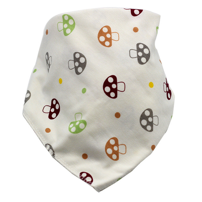 Baby Bibs Waterproof Triangle Cotton Cartoon Child Baberos Bandana Bibs