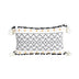 Cut Flower Knitted Geometric Tassel Plush Pillow - Minihomy