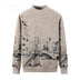 Autumn And Winter Round Neck Long Sleeved Pullover Thick Sweater - Minihomy