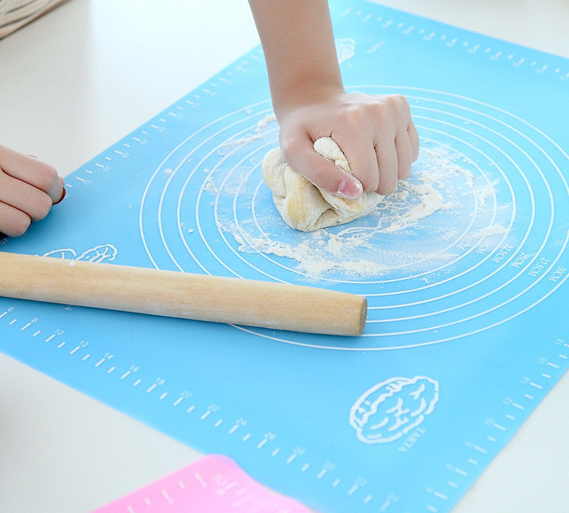 Silicone Baking Mat for Pastry Rolling with Measurements Pastry Rolling Mat - Minihomy