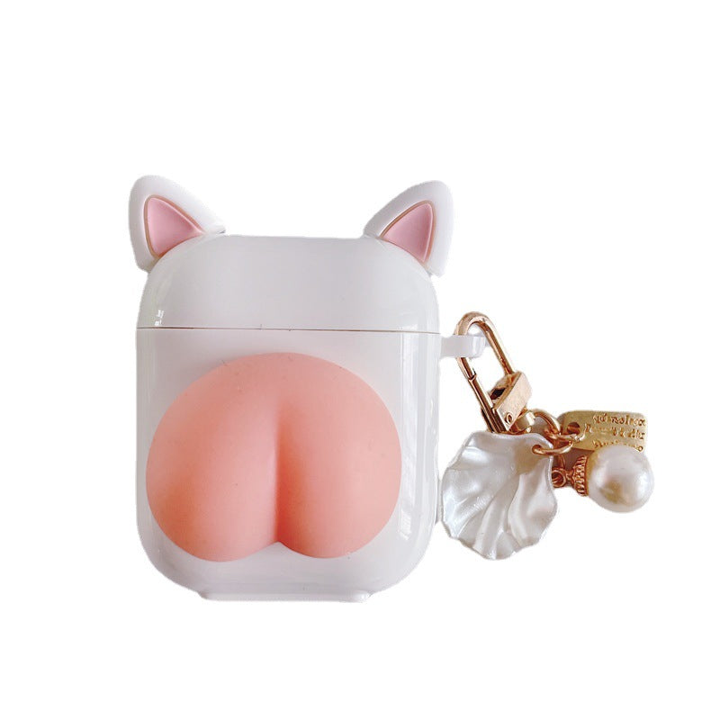 Press Butt Stress Relieve Airpods Case