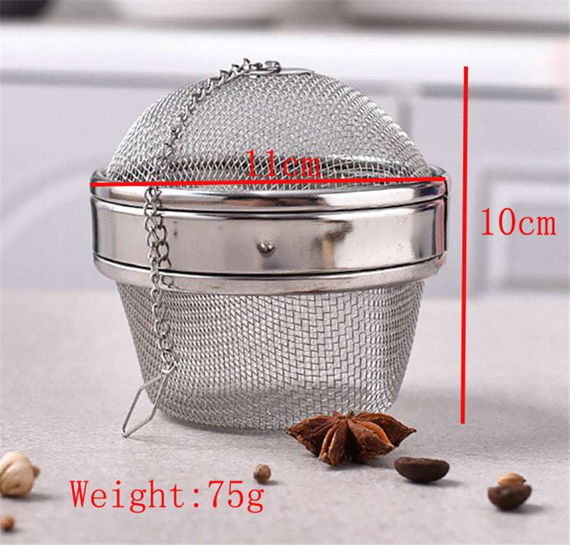 Kitchen stainless steel seasoning ball