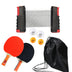 Retractable and Portable Table Tennis Racket Set