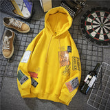 Autumn Men Oversized Hoodies Graphic Printed Men's Pullovers - Minihomy