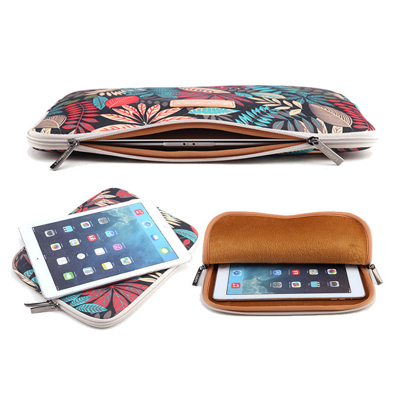 Colorful Leaf Notebook Sleeve Bag   Inch 15.6 Inch Computer Bag