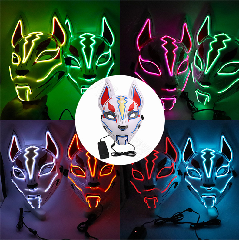 Glowing mask