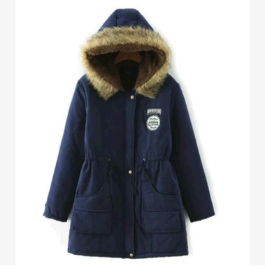 Thick Winter Jacket Women Large Size Long Section Hooded parka outerwear warm coat