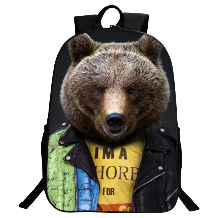 Durable Shockproof Polyester Backpack with Double Straps and Lightweight Design - Minihomy