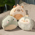 Cartoon Dinosaur Pig Bear Penguin Hands Warm Pillow Down Cotton - Minihomy