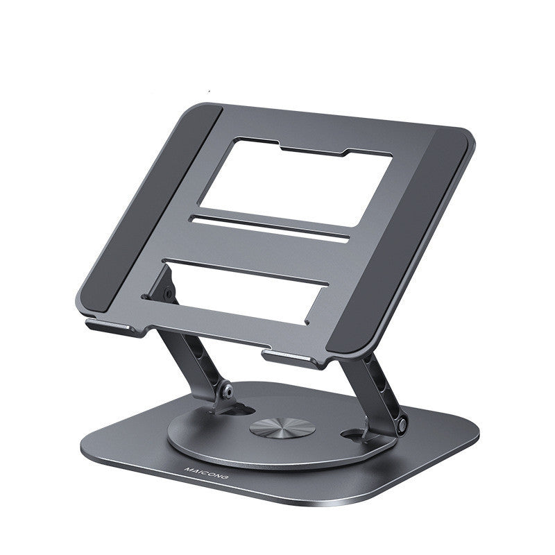 LS652 Double Pole Support Infinite Rotating Notebook Stand - Minihomy