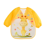 Children's long-sleeved anti-dressing clothes baby bib - Minihomy