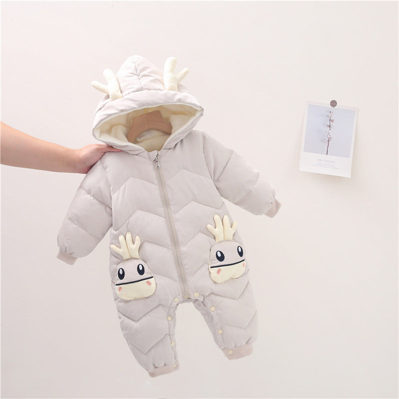 Baby winter romper outwear - Minihomy