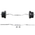 Barbell Dumbbell Curl Bar Weight Lifting Curl Barbell Gym Exercise Workout - Minihomy