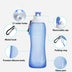 Multifunctional Silicone Sports Folding Water Bottle - Minihomy