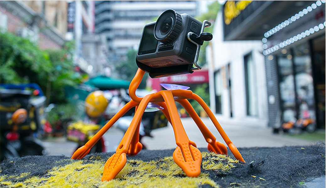 Compatible with Apple, Tripod phone holder - Minihomy