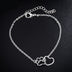 Dog claw heart pendant hollow clavicle chain - Minihomy