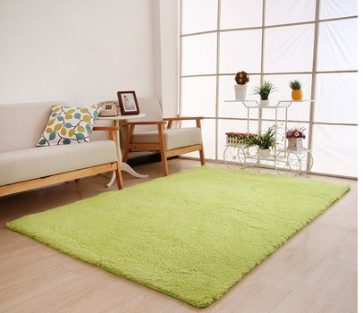 Living Room Rug Area Solid Carpet: Plush Comfort for Every Space - Minihomy