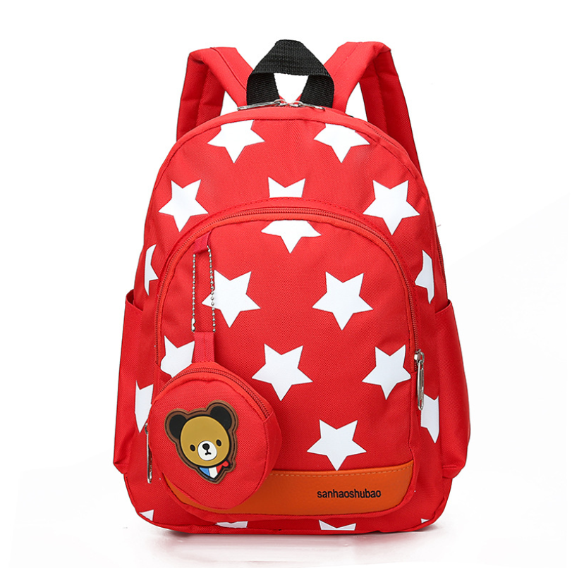 Star cartoon package kindergarten men and women baby bag in the big class 3-4-5 years old children backpack cross-border