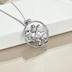 Sterling Silver Sloth Pendant Necklaces Jewelry Dinosaur Necklace