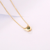 Korean 14k Rose Gold Necklace London Blue Topaznatural - Minihomy