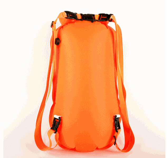 Double Airbag Swimming Buoy Floating Mark Detachable Shoulder Waterproof Backpack - Minihomy