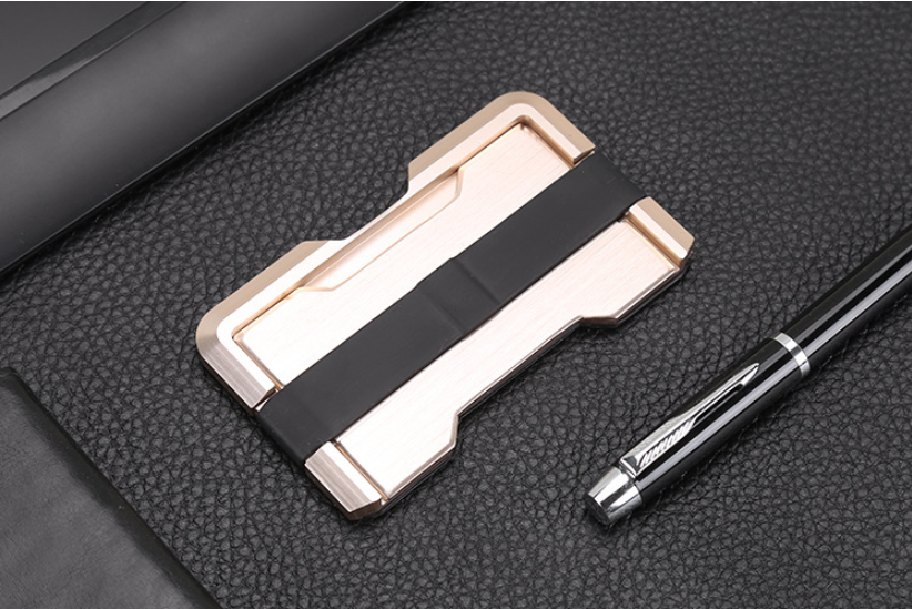 Multi-function metal wallet