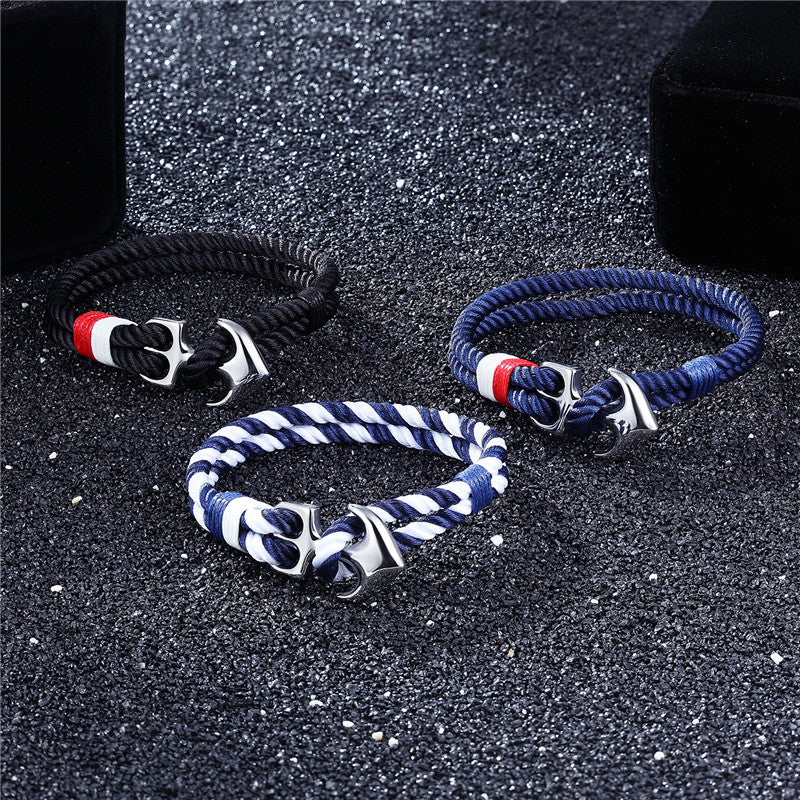 High Quality Anchor Bracelets for Men - Minihomy