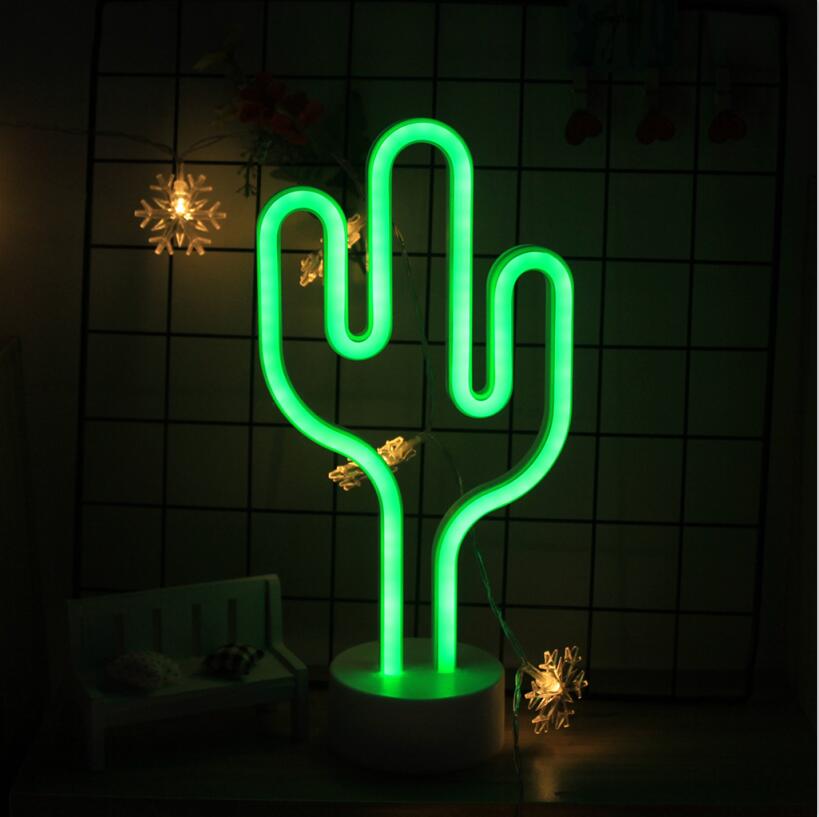 Creative Neon Signs LED modeling lamp rainbow  Light for Bedroom Decoration