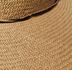 Summer vacation straw hat female visor letter Raffia lady beach hat