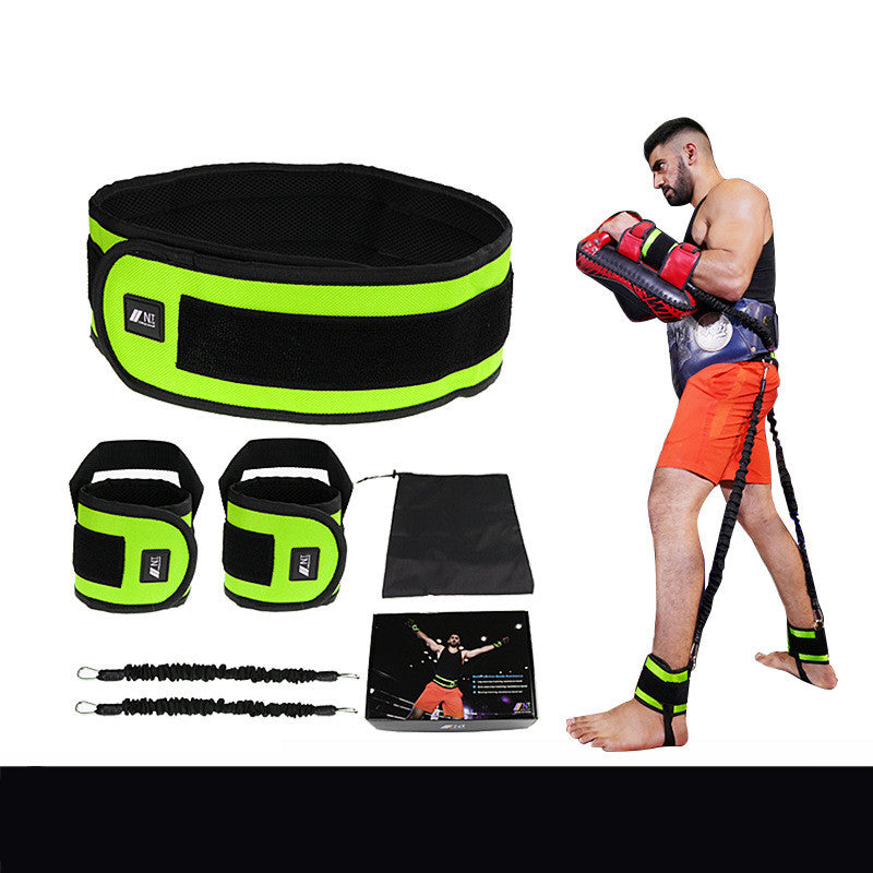 Leg Squat Boxing Combat Training Resistance Bands Fitness Combat Fighting Resistance Force Agility Workout Exercise Equipment - Minihomy