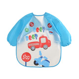 Children's long-sleeved anti-dressing clothes baby bib - Minihomy