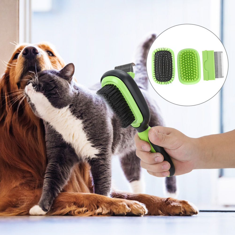 5-in-1 Pet Cleaning and Grooming Comb Set - Minihomy