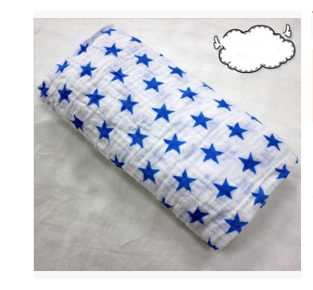 Cotton gauze baby blanket - Minihomy