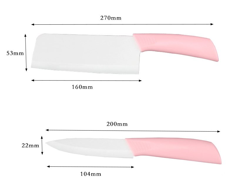 6 sets of ceramic knife set - Minihomy