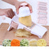 Multifunction kitchen shredder shredding device for fast vegetables chopped vegetables shredded potato shredding device grater slicer - Minihomy