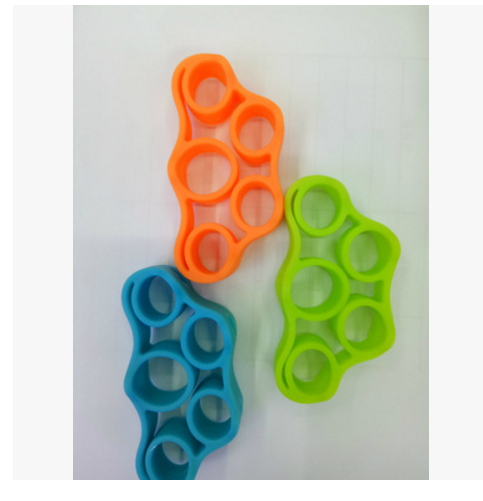 Silicone tubing fingers trainer Pull ring