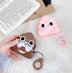 Poop Pattern Soft Silicone Protective AirPods Cover - Minihomy