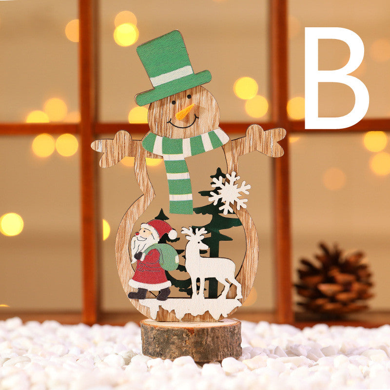 Christmas Day Wooden Bar Decoration - Minihomy