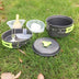 Outdoor cookware 1-2 people camping cookware set - Minihomy