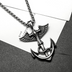 Men's Retro Titanium Steel Punk Cross Pendant - Minihomy