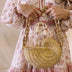 Shell Shaped Rattan Personalized Chain Shoulder Bag