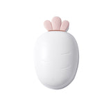 Radish Large Plastic Drain Soap Dish With Lid