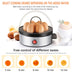 Multifunctional Mini Egg Cooker Steamer