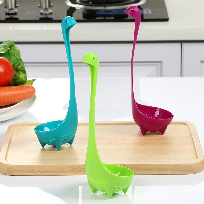 Cute Dinosaur Vertical Soup Spoon