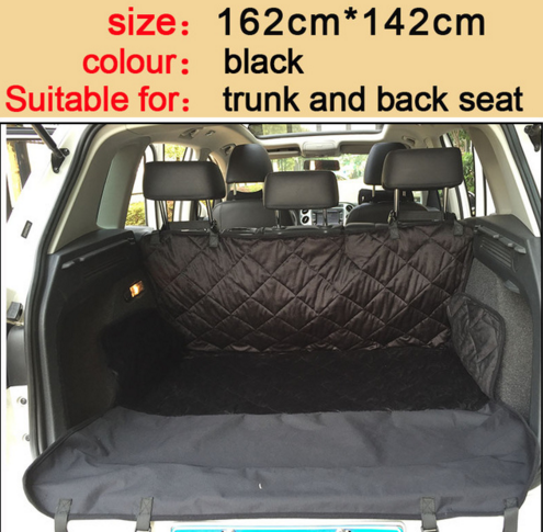 Waterproof Dog Car Seat Cover Pet Dog Travel Mat Mesh Dog Carrier Car Hammock Cushion Protector With Zipper And Pocket - Minihomy