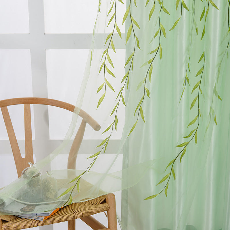 Exquisite Transparent Embroidered Curtains - Minihomy