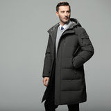 Long padded down jacket for men - Minihomy