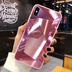 Glitter Diamond Texture  Case for iPhone XS XR XS Max X 6 6S 7 8 Plus - Minihomy