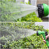 Latex Natural Telescopic Water Hose High Pressure Car Wash Water Gun Watering Flower Watering Vegetable Hose Summer - Minihomy